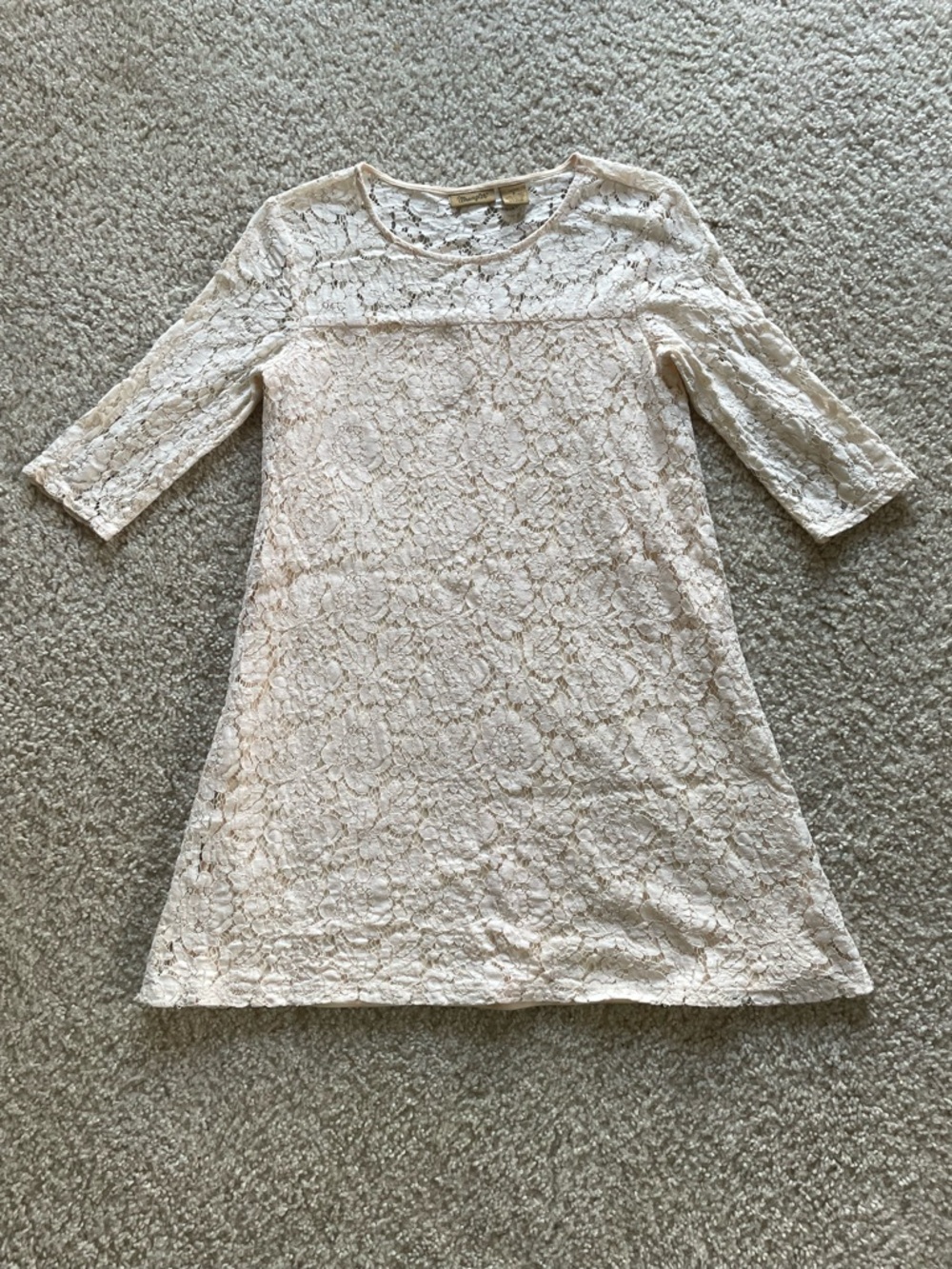 Wrangler Cream Lace Dress
